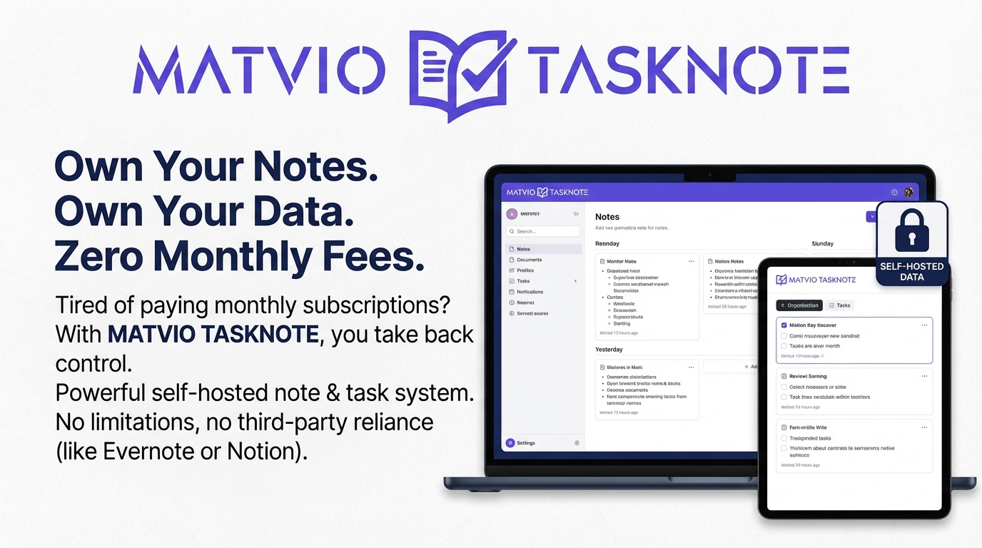Tasknote interface preview